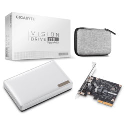 Gigabyte Vision Drive 1TB Upgrade Kit 1000 GB Negro, Blanco