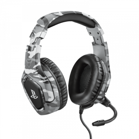 Trust GXT 488 Forze PS4 Auriculares Diadema Conector de 3,5 mm Negro, Gris