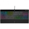 Corsair K55 RGB PRO XT teclado USB QWERTY Español Negro
