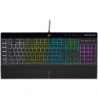 Corsair K55 RGB PRO teclado USB QWERTY Español Negro