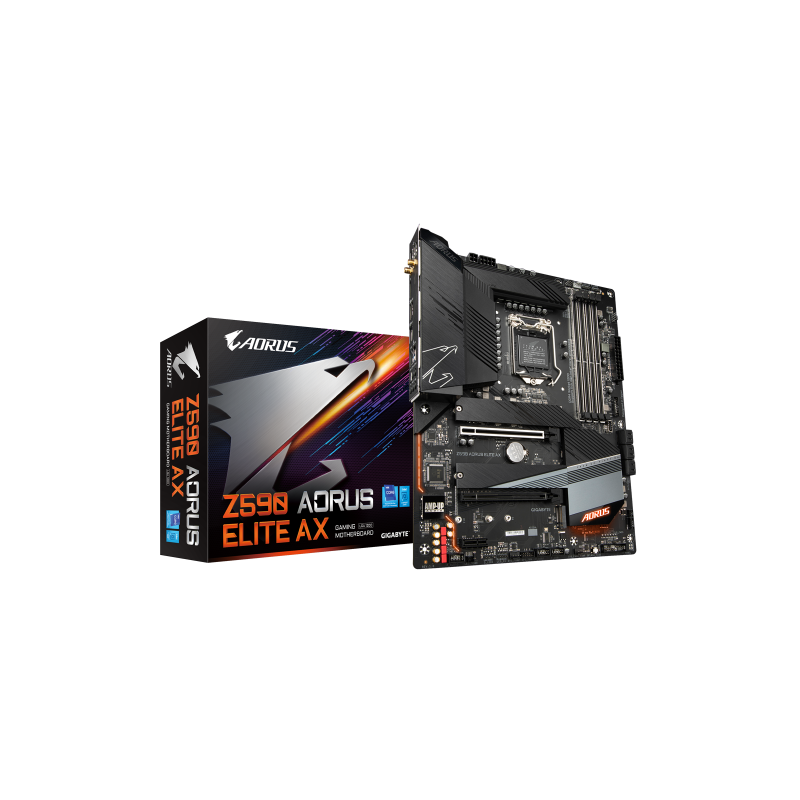 Gigabyte Z590 AORUS ELITE AX placa base Intel Z590 Express LGA 1200 ATX