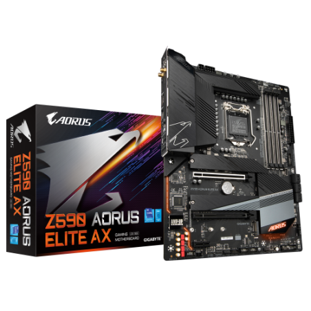 Gigabyte Z590 AORUS ELITE AX placa base Intel Z590 Express LGA 1200 ATX