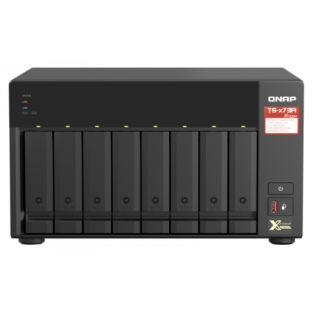 QNAP TS-873A-8G servidor de almacenamiento NAS Torre Ethernet Negro V1500B