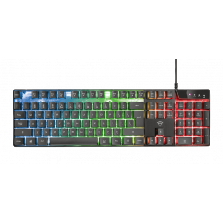 Trust GXT 838 Azor Gaming Combo teclado USB QWERTY Portugués Negro