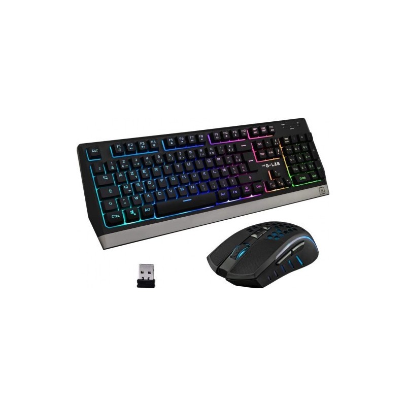 THE G-LAB WIRELESS GAMING COMBO - MOUSE + KEYBOARD - SPANISH LAYOUT