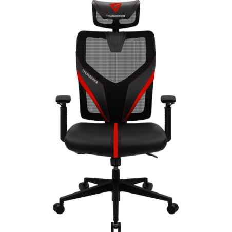 ThunderX3 YAMA1 Silla para videojuegos universal Negro, Rojo