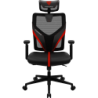 ThunderX3 YAMA1 Silla para videojuegos universal Negro, Rojo