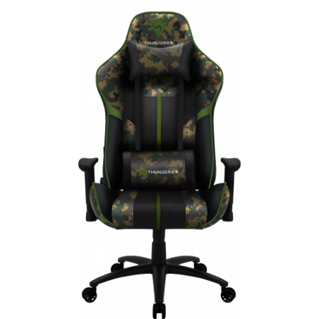 ThunderX3 BC3 Camo Silla para videojuegos universal Camuflaje, Verde
