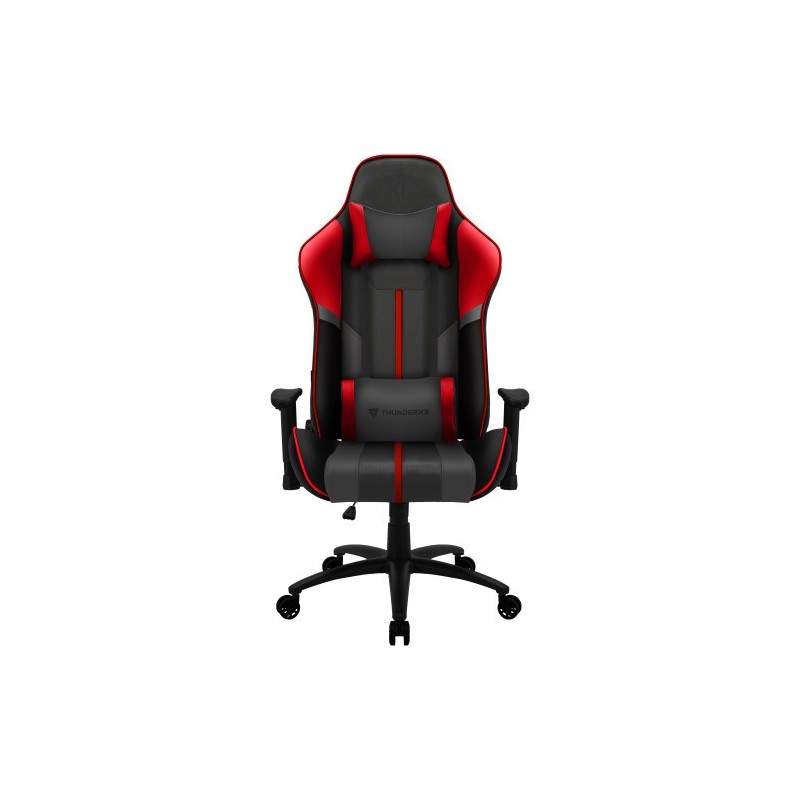 ThunderX3 BC3 Boss Silla para videojuegos universal Gris, Rojo