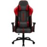 ThunderX3 BC3 Boss Silla para videojuegos universal Gris, Rojo