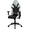 ThunderX3 TC5 Air Tech Silla para videojuegos universal Asiento acolchado Negro, Blanco