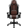 Aerocool BARON AeroSuede Silla para videojuegos universal Gris, Rojo