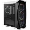 AEROCOOL AERO ONE MINI ECLIPSE BLACK MATX, 4x12CM ECLIPSE ARGB FANS, TEMPERED GLASS, FRONT MESH, FULL WATERCOOLING SUPPORT