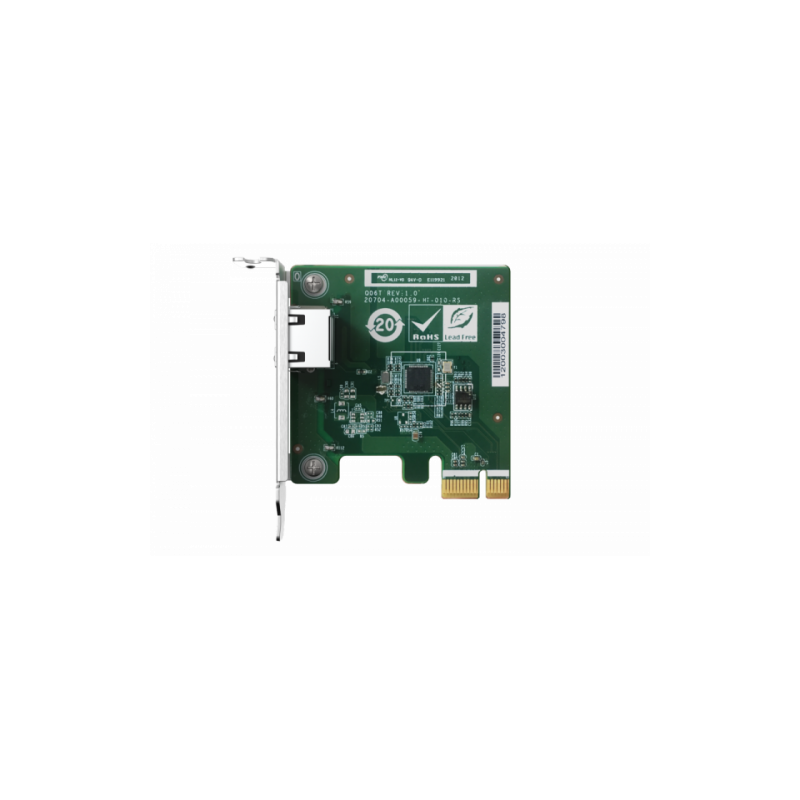QNAP QXG-2G1T-I225 adaptador y tarjeta de red Ethernet 2500 Mbit/s
