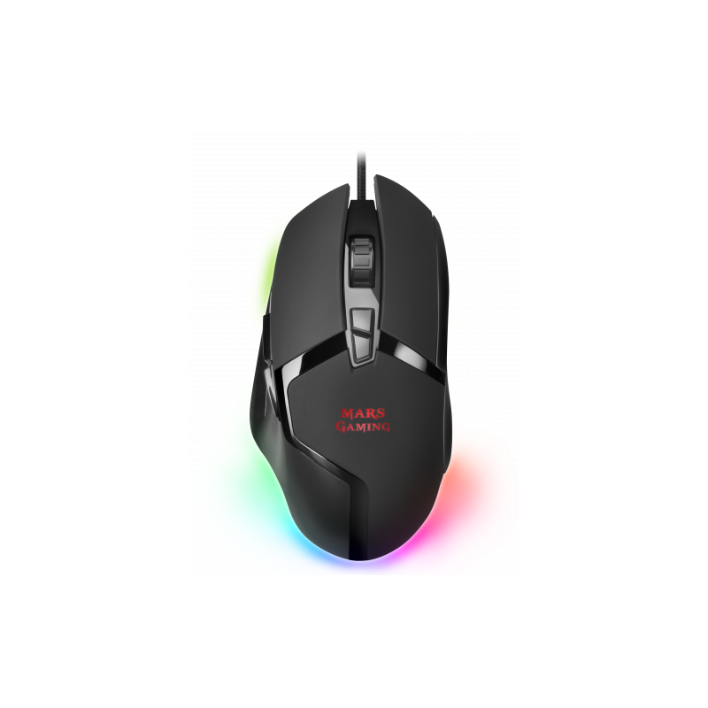 Mars Gaming MMGX ratón mano derecha USB tipo A Óptico 10000 DPI