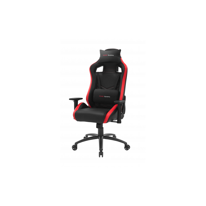 Mars Gaming MGCXNEO Silla para videojuegos universal Asiento acolchado Negro, Rojo