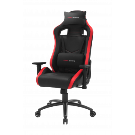 Mars Gaming MGCXNEO Silla para videojuegos universal Asiento acolchado Negro, Rojo