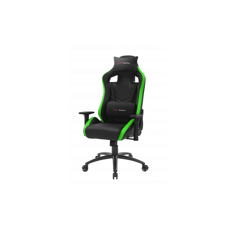 Mars Gaming MGCXNEO Silla para videojuegos universal Asiento acolchado Negro, Verde