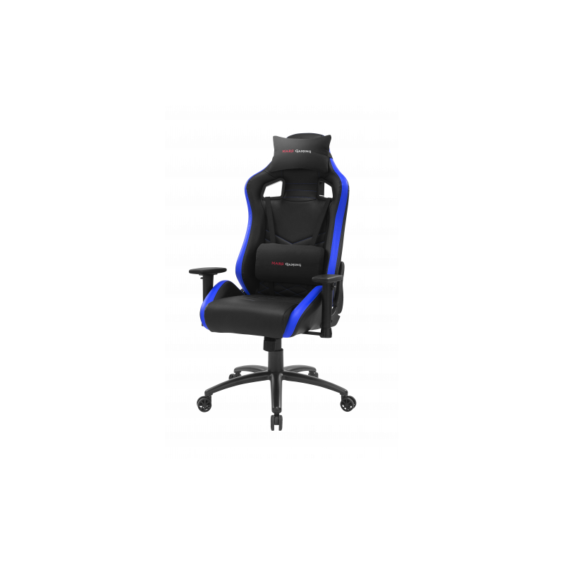 Mars Gaming MGCXNEO Silla para videojuegos universal Asiento acolchado Negro, Azul