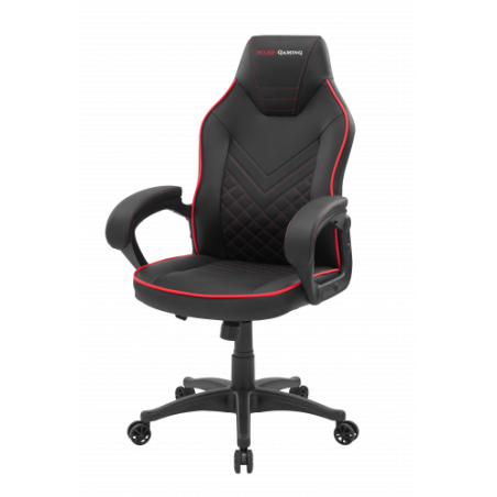Mars Gaming MGCX ONE Silla para videojuegos universal Asiento acolchado Negro, Rojo