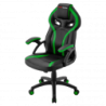 Mars Gaming MGC118 Silla para videojuegos universal Asiento acolchado Negro, Verde