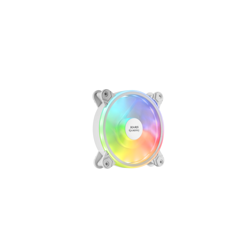 Mars Gaming MFX Carcasa del ordenador Enfriador 12 cm Blanco