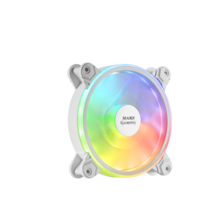 Mars Gaming MFX Carcasa del ordenador Enfriador 12 cm Blanco