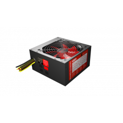 Mars Gaming MPII850 unidad de fuente de alimentación 850 W 20+4 pin ATX ATX Negro, Rojo