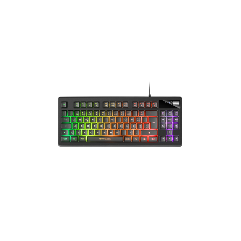 Mars Gaming MKAXPT teclado USB Portugués Negro