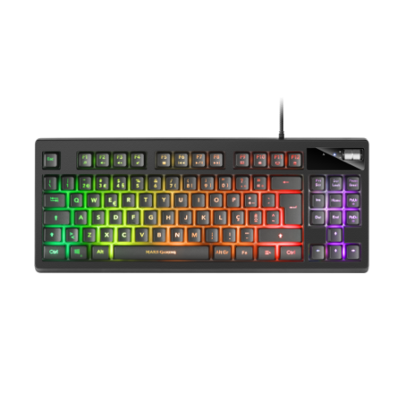 Mars Gaming MKAXPT teclado USB Portugués Negro