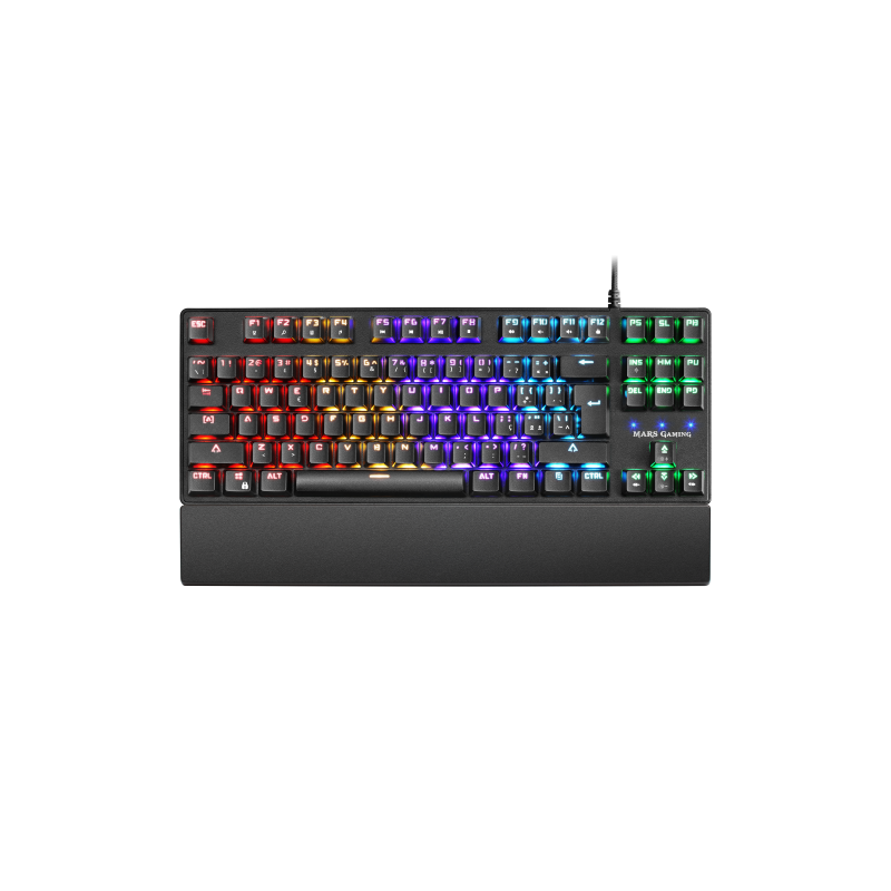 Mars Gaming MKXTKL teclado USB QWERTY Portugués Negro