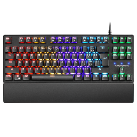Mars Gaming MKXTKL teclado USB QWERTY Portugués Negro