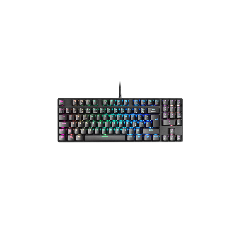 Mars Gaming MKREVO PRO teclado USB Portugués Negro