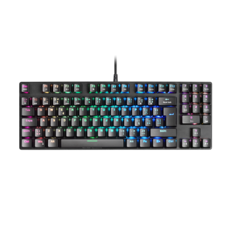 Mars Gaming MKREVO PRO teclado USB Portugués Negro
