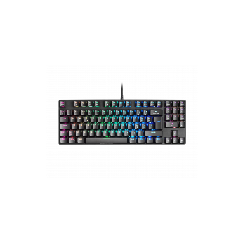 Mars Gaming MKREVO PRO teclado USB Portugués Negro