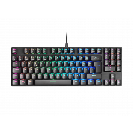 Mars Gaming MKREVO PRO teclado USB Portugués Negro