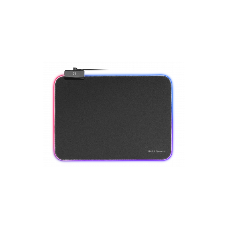 Mars Gaming MMPRGBL alfombrilla para ratón Alfombrilla de ratón para juegos Negro