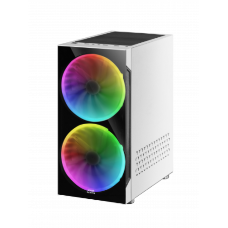 Mars Gaming MC9W carcasa de ordenador Blanco