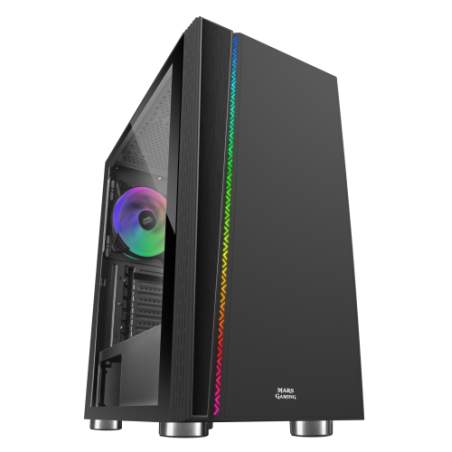 Mars Gaming MC8 carcasa de ordenador Negro