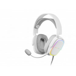 Mars Gaming MHAXW auricular y casco Auriculares Diadema Conector de 3,5 mm Blanco