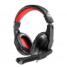 Mars Gaming MRH0 auricular y casco Auriculares Diadema Conector de 3,5 mm Negro, Rojo