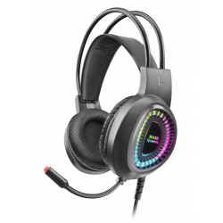Mars Gaming MH220 auricular y casco Auriculares Diadema Conector de 3,5 mm Negro