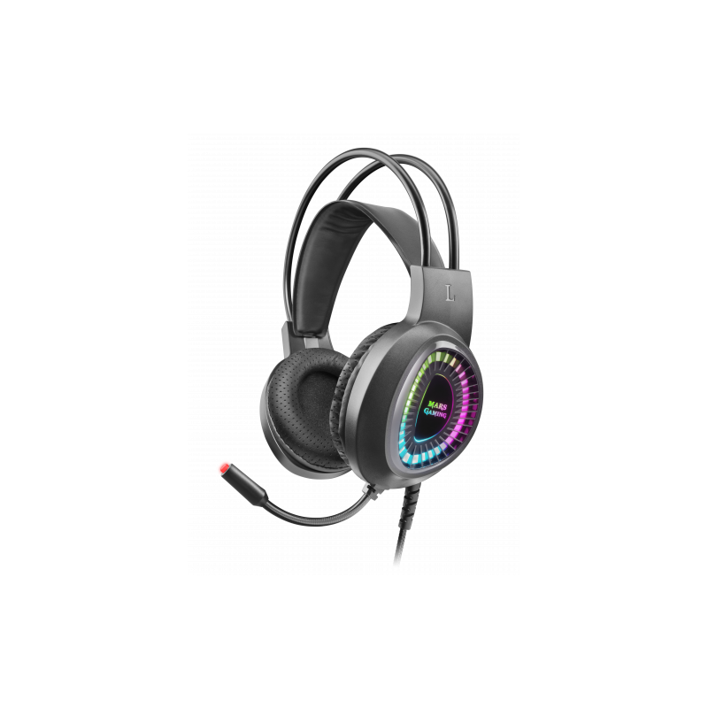 Mars Gaming MH220 auricular y casco Auriculares Diadema Conector de 3,5 mm Negro