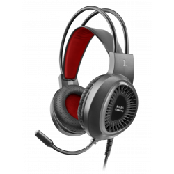 Mars Gaming MH120 auricular y casco Auriculares Diadema Conector de 3,5 mm Negro