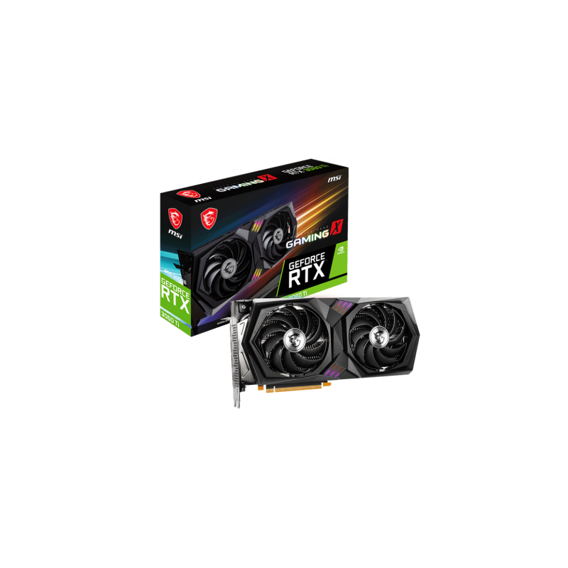 MSI RTX 3060 TI GAMING X tarjeta gráfica NVIDIA GeForce RTX 3060 Ti 8 GB GDDR6