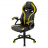 MARS GAMING MGC118 YELLOW GAMING CHAIR, ARMREST CUSHION, GAS-LIFT CLASS 4