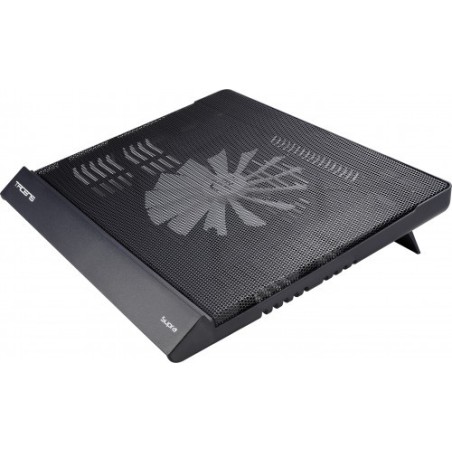 TACENS SUPRA NOTEBOOK COOLER 17", VENT. SILENCIOSO AURA PRO 160MM, TRES POSICIONES, MAXIMA SUPERFICIE REJILLA REFRIGERADORA ALUMINIO