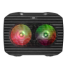 MARS GAMING MNBC0 NOTEBOOK COOLER, RGB FLOW, 2x FAN, METAL MESH, UP TO 15.6" SIZE