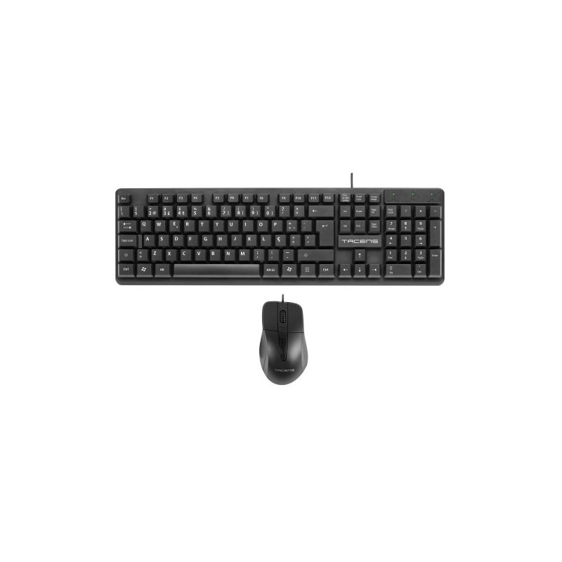 ANIMA ACP0 2IN1 COMBO PACK, 1200 DPI HUANO MECHANICAL SWITCHES MOUSE, MEMBRANE KEYBOARD, ECOLOGIC DESIGN, USB, PORTUGUESE LAYOUT