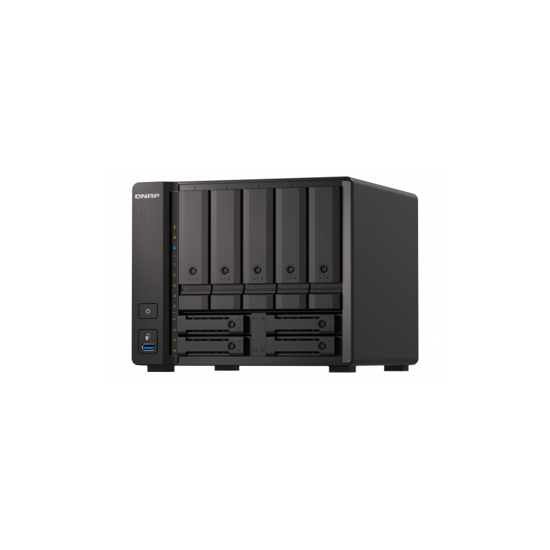 QNAP TS-H973AX-8G servidor de almacenamiento NAS Tower Ethernet Negro V1500B